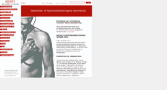 Desktop Screenshot of hjerterehab.dk